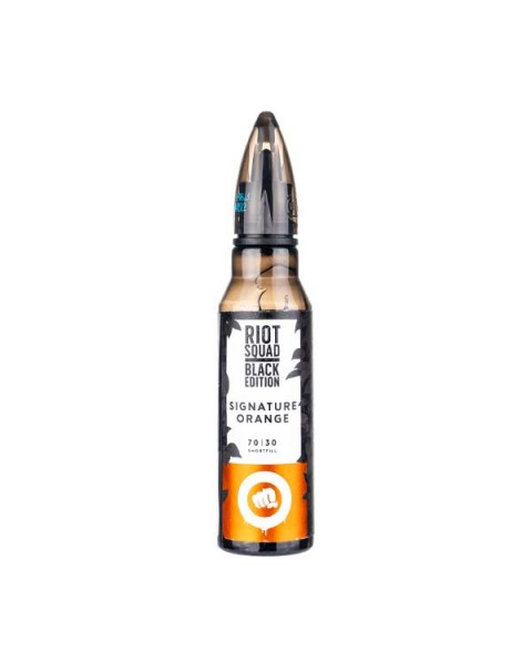 Signature Orange Shortfill E-Liquid by Riot Squad