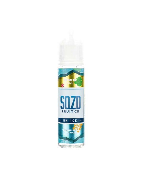 Tropical Punch On Ice 50ml Shortfill E-Liquid by SQZD Fruit Co