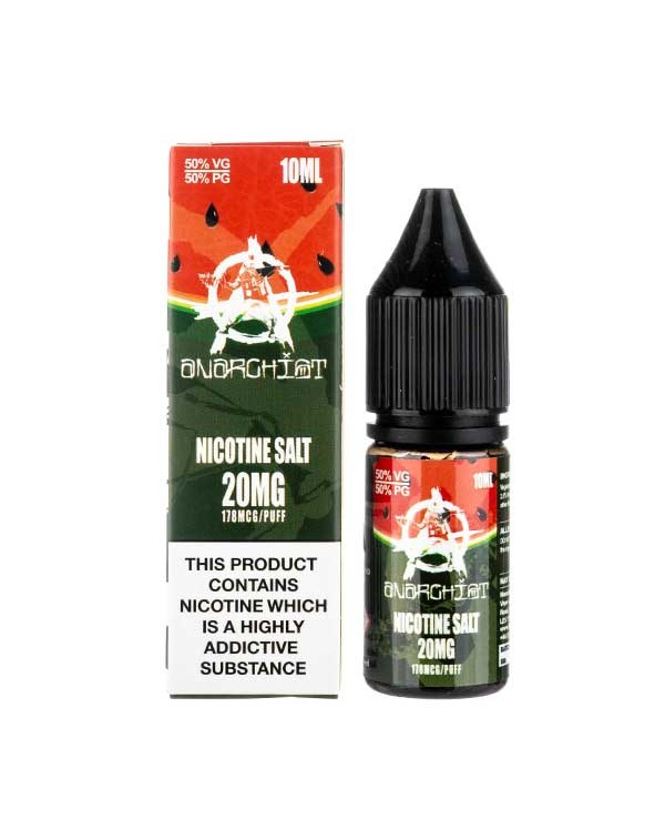 Watermelon Nic Salt E-Liquid by Anarchist