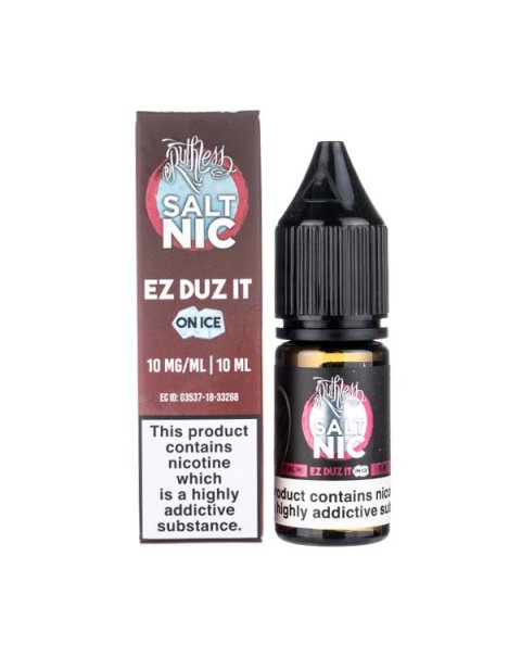 Ez Duz It On Ice Nic Salt E-Liquid by Ruthless