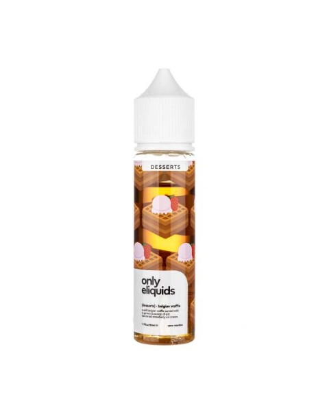 Belgian Waffle Shortfill E-Liquid by Only eLiquids