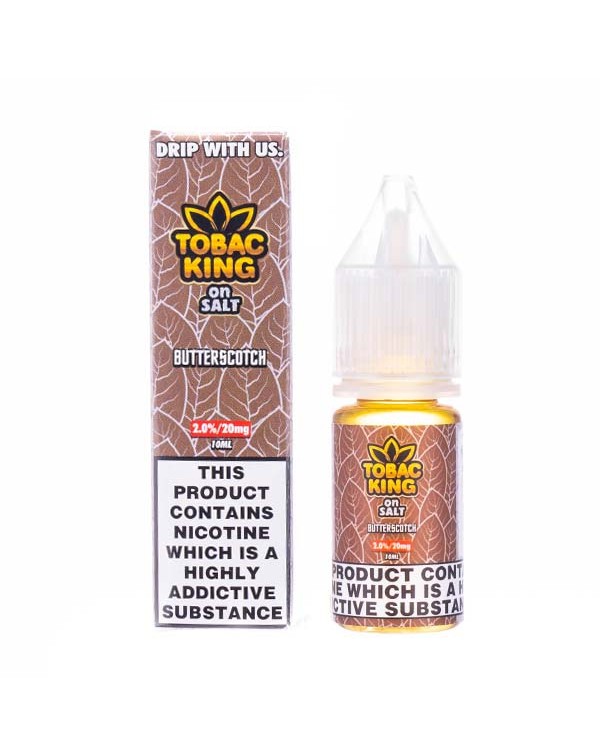 Butterscotch Nic Salt E-Liquid by Tobac King