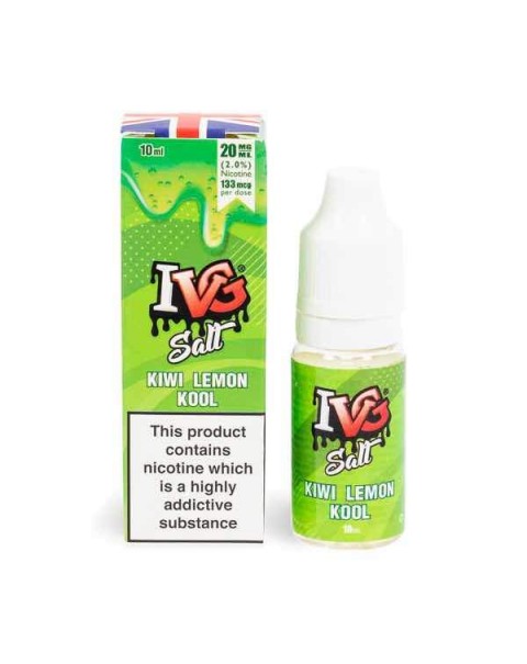 Kiwi Lemon Kool Nic Salt E-Liquid by IVG