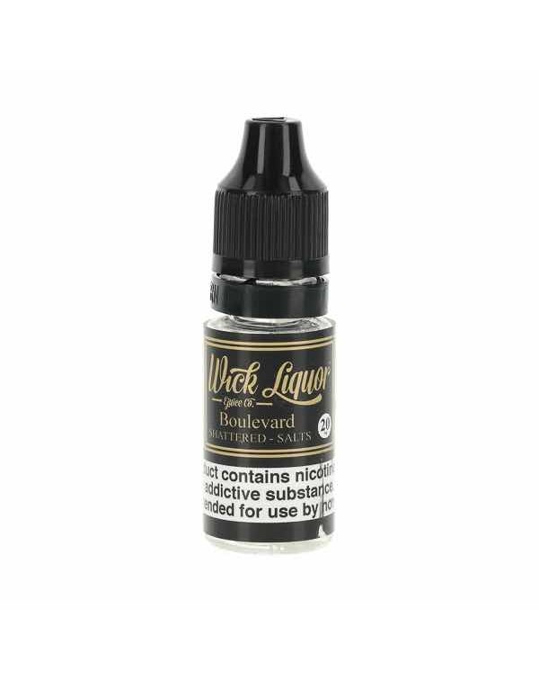 Boulevard Shattered Nic Salt E-Liquid by Wick Liqu...