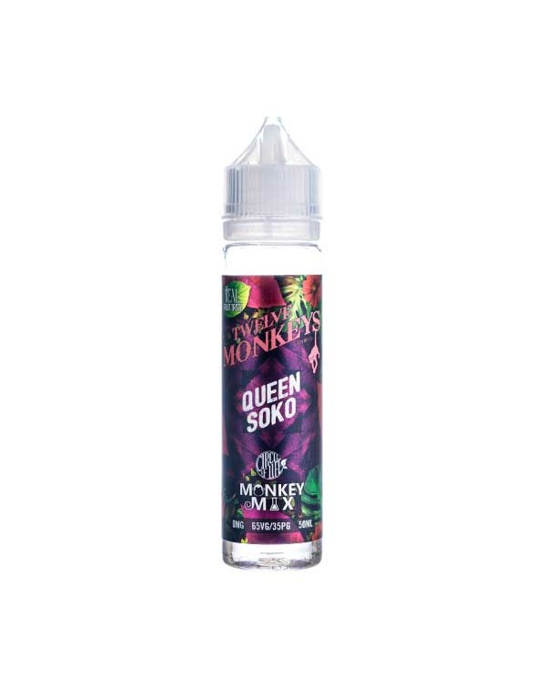 Queen Soko Shortfill E-Liquid by Twelve Monkeys