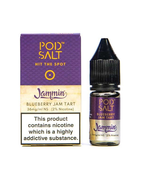 Blueberry Jam Tart Nic Salt E-Liquid by Pod Salt