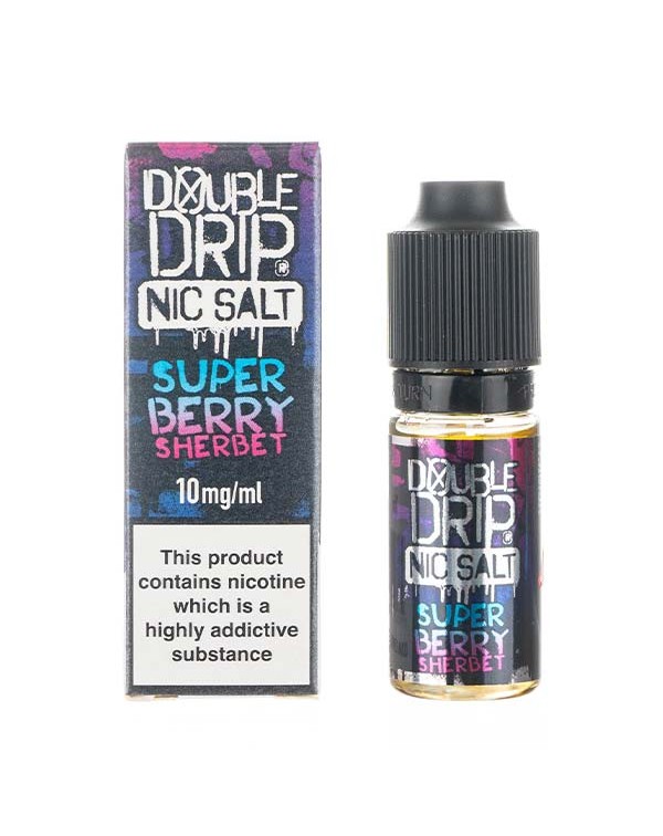Super Berry Sherbet Nic Salt E-Liquid by Double Dr...