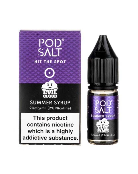 Summer Syrup Nic Salt E-Liquid by Pod Salt