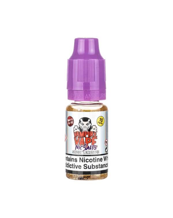 Sweet Lemon Pie Nic Salt E-Liquid by Vampire Vape