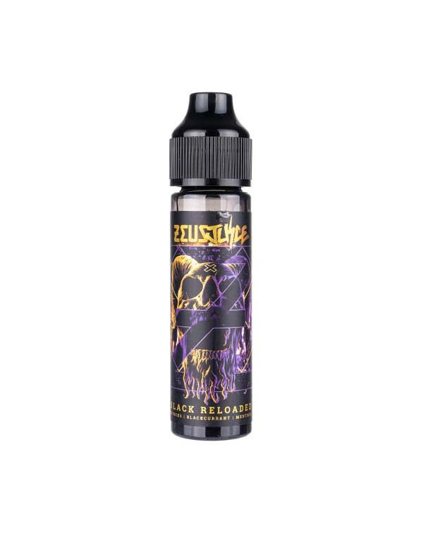 Black Reloaded 50ml Shortfill E-Liquid by Zeus Jui...