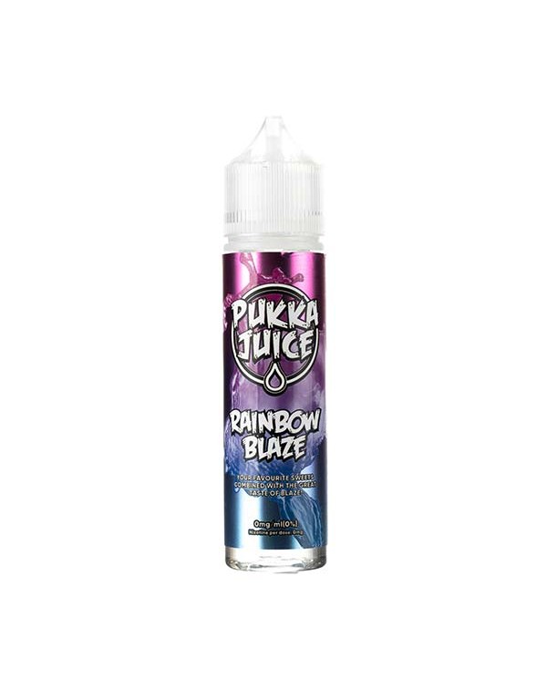 Rainbow Blaze Shortfill E-Liquid by Pukka Juice