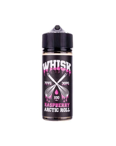 Raspberry Arctic Roll 100ml Shortfill E-Liquid by Whisk