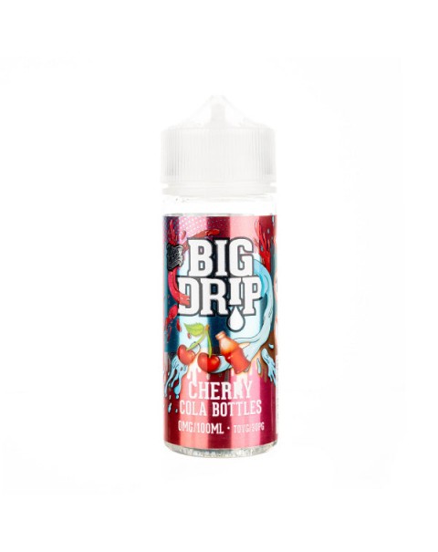 Cherry Cola Bottles 100ml Shortfill E-Liquid by Big Drip