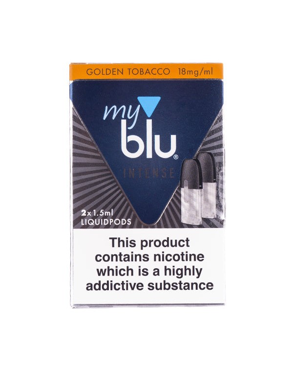 Intense Golden Tobacco myBlu Nic Salt Pods by Blu