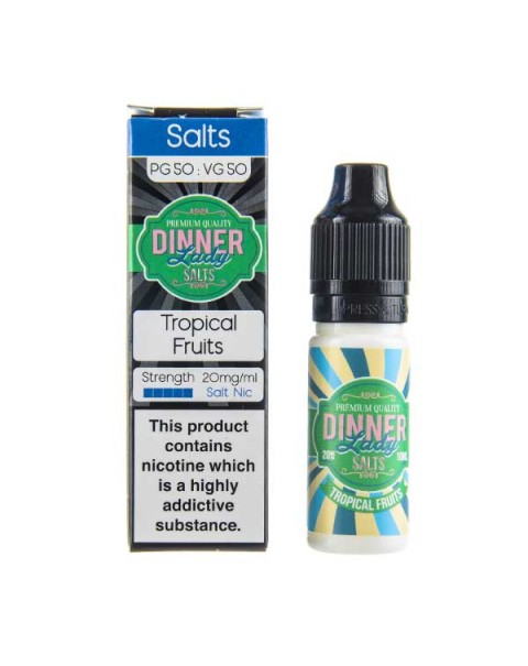 Tropical Fruits Nic Salt E-Liquid by Dinner Lady