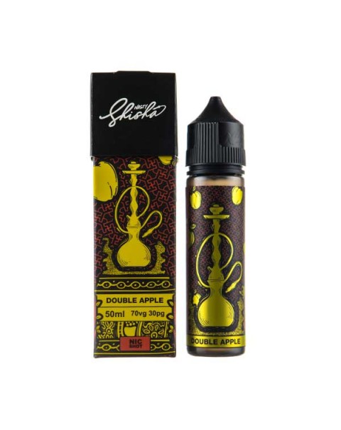 Double Apple Shisha Shortfill E-Liquid by Nasty Juice