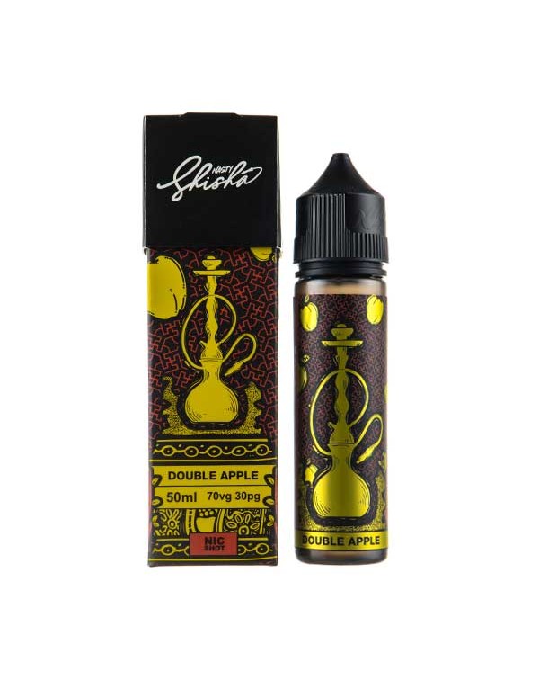 Double Apple Shisha Shortfill E-Liquid by Nasty Ju...