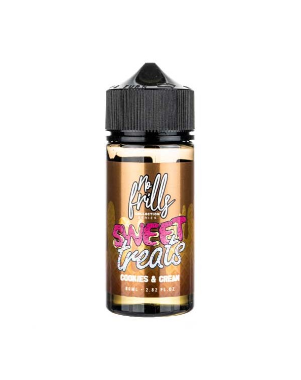 Cookies & Cream Shortfill E-Liquid by No Frills