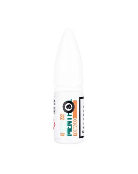 Tobacco Menthol Nic Salt E-Liquid by Riot Squad