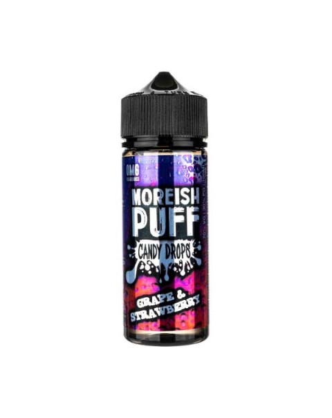 Grape & Strawberry Candy Drops Shortfill E-Liquid by Moreish Puff