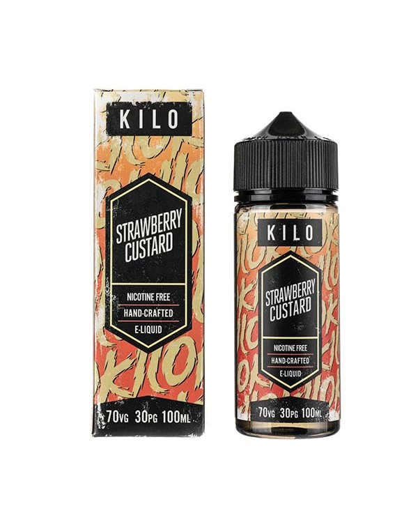 Strawberry Custard Shortfill E-Liquid by Kilo