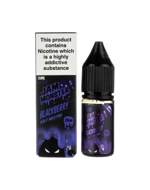 Blackberry Nic Salt E-Liquid by Jam Monster