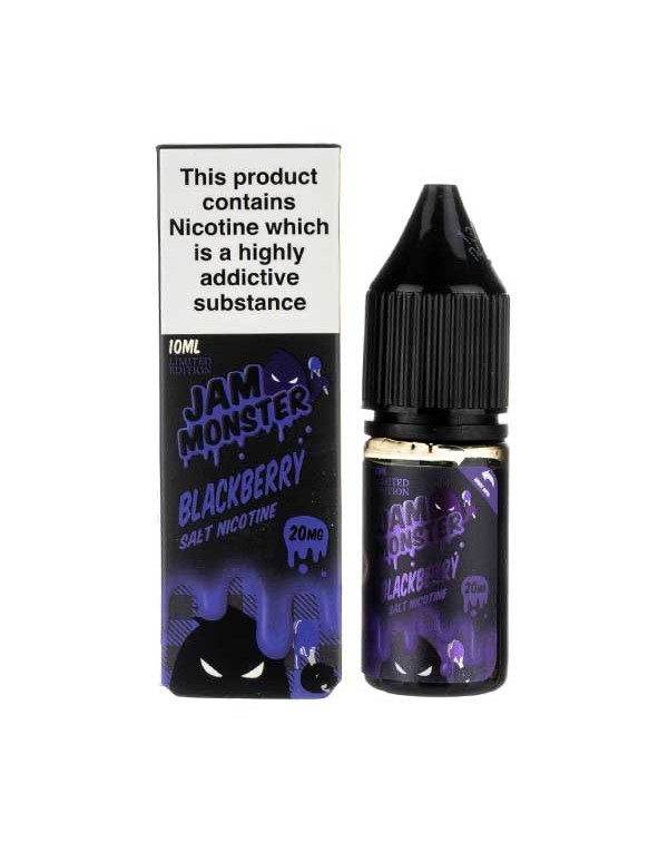Blackberry Nic Salt E-Liquid by Jam Monster