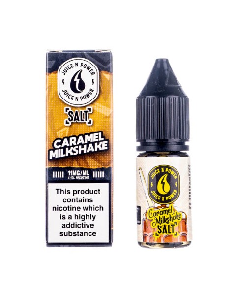 Caramel Milkshake Nic Salt E-Liquid by Juice N Power