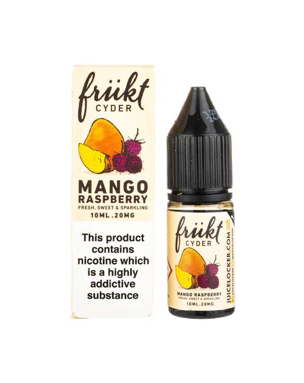 Mango Raspberry Nic Salt E-Liquid by Frukt Cyder