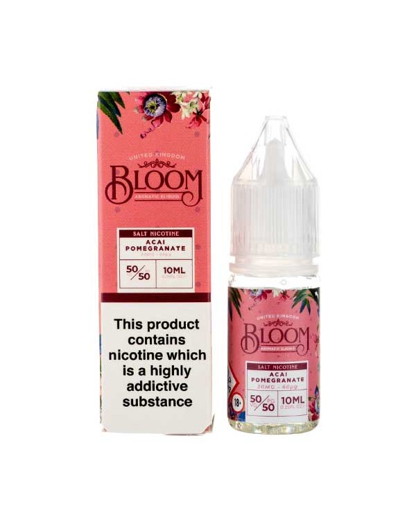 Acai Pomegranate Nic Salt E-Liquid by Bloom