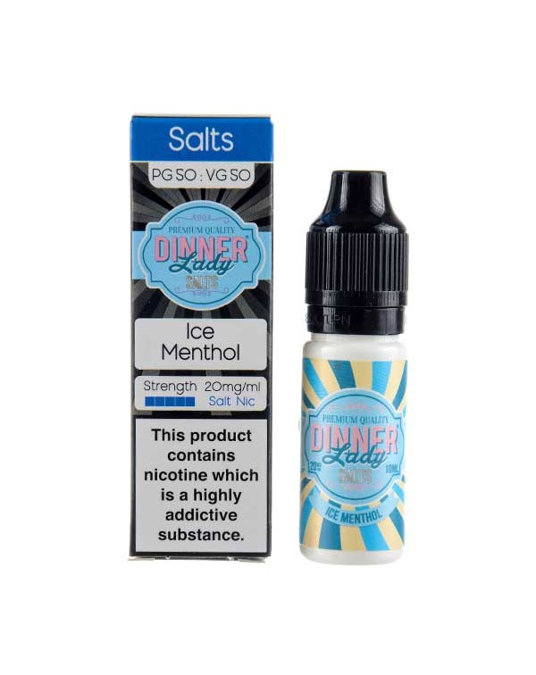 Ice Menthol Nic Salt E-Liquid by Dinner Lady