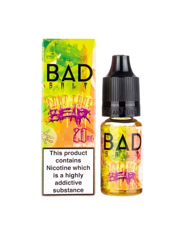 Don't Care Bear Nic Salt E-Liquid by Bad Drip Labs