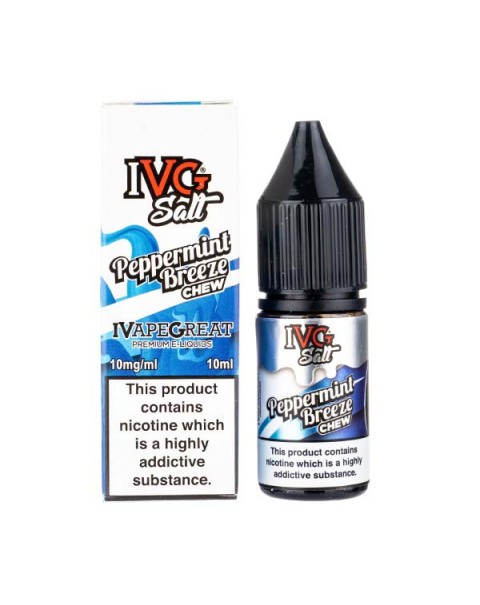 Peppermint Breeze Nic Salt E-Liquid by IVG