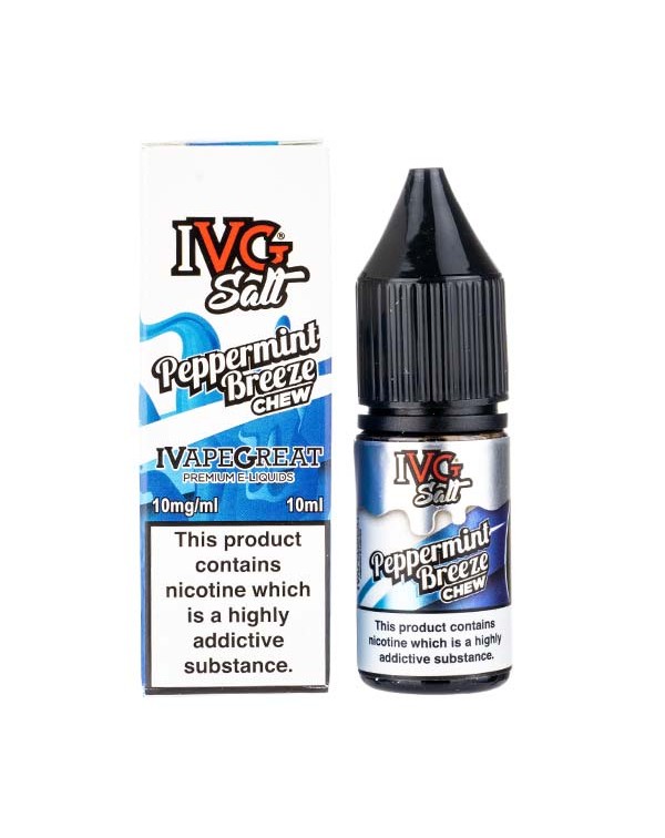 Peppermint Breeze Nic Salt E-Liquid by IVG