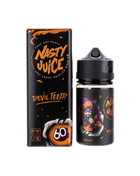 Devil Teeth Shortfill E-Liquid by Nasty Juice