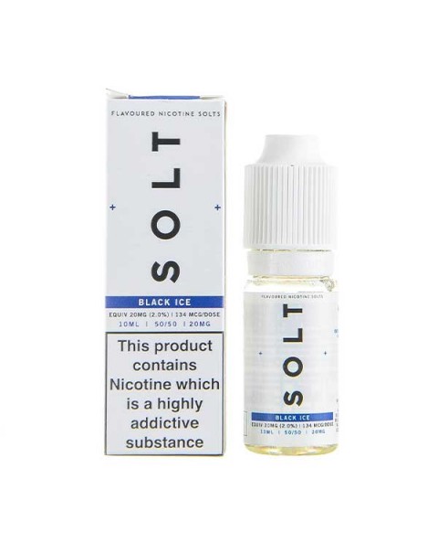 Black Ice Nic Salt E-Liquid by SOLT