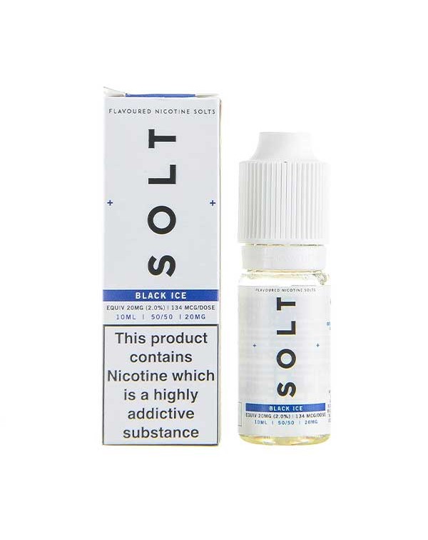 Black Ice Nic Salt E-Liquid by SOLT