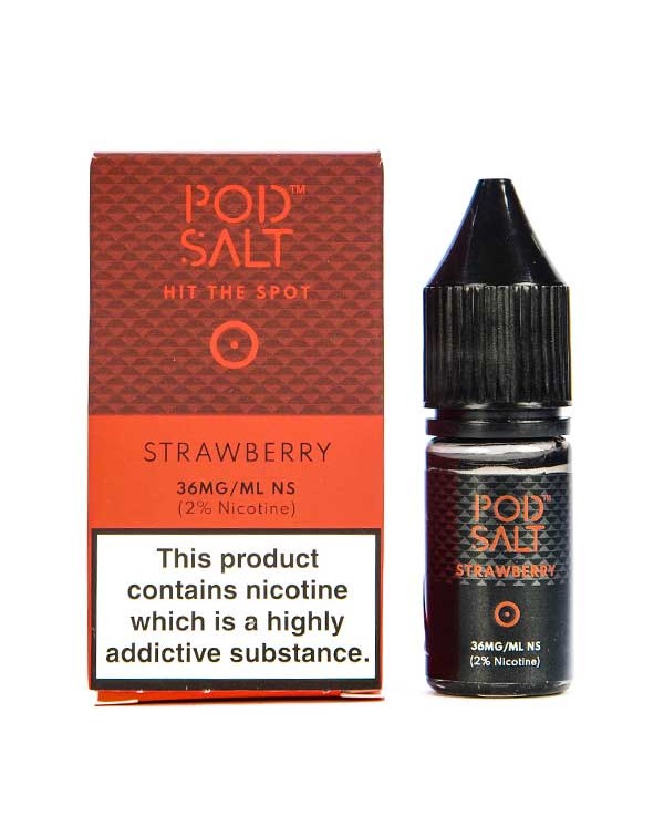 Strawberry Nic Salt E-Liquid by Pod Salt