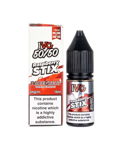 Raspberry Stix E-Liquid by IVG