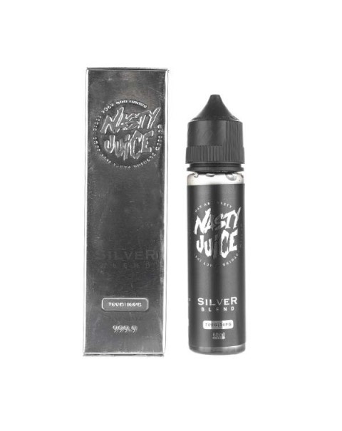 Tobacco Silver Blend Shortfill E-Liquid by Nasty Juice