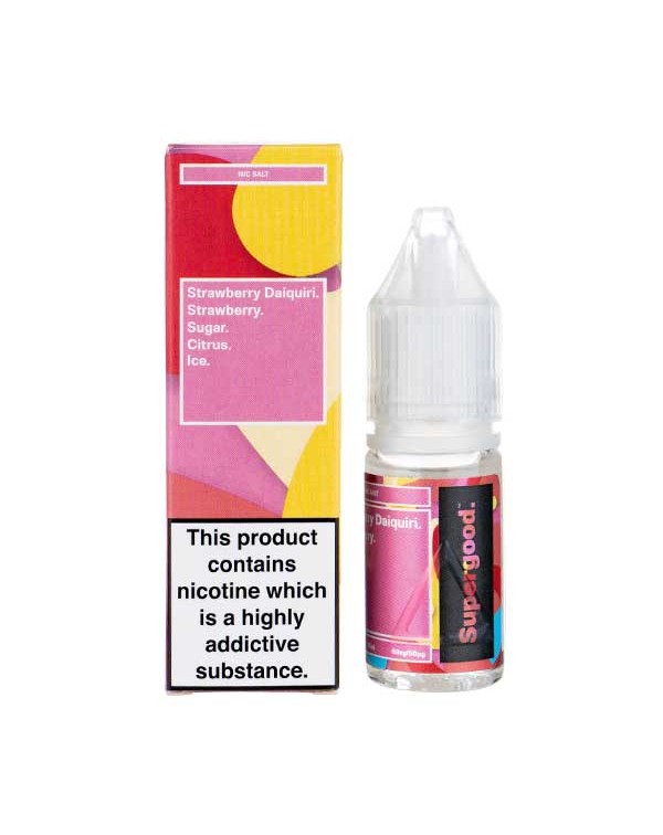 Strawberry Daiquiri Nic Salt E-Liquid by Supergood