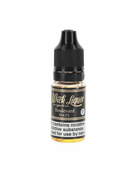 Boulevard Nic Salt E-Liquid by Wick Liquor