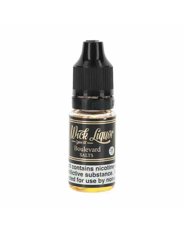 Boulevard Nic Salt E-Liquid by Wick Liquor