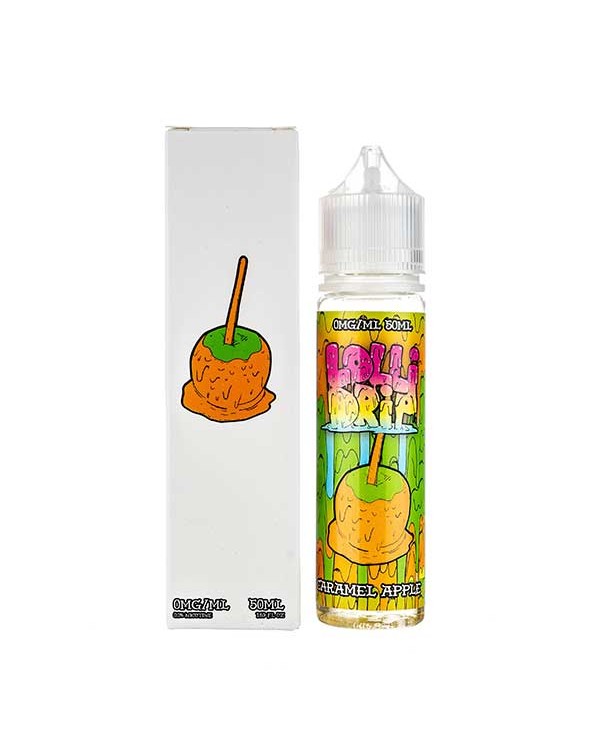 Caramel Apple Shortfill E-Liquid by Lollidrip