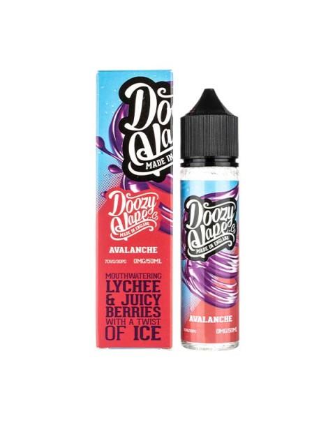 Avalanche Shortfill E-Liquid by Doozy Vapes