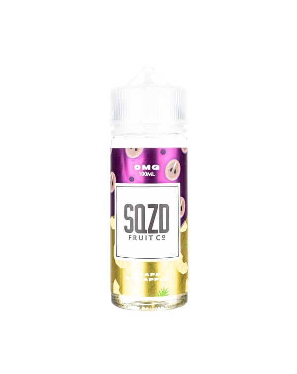 Grape Pineapple 100ml Shortfill E-Liquid by SQZD F...