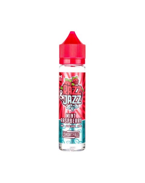 Mint Raspberry Shortfill E-Liquid by Razz & Jazz