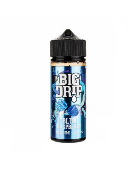 Blue Raspberry 100ml Shortfill E-Liquid by Big Drip