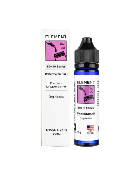 Watermelon Chill 50ml Shortfill E-Liquid by Element