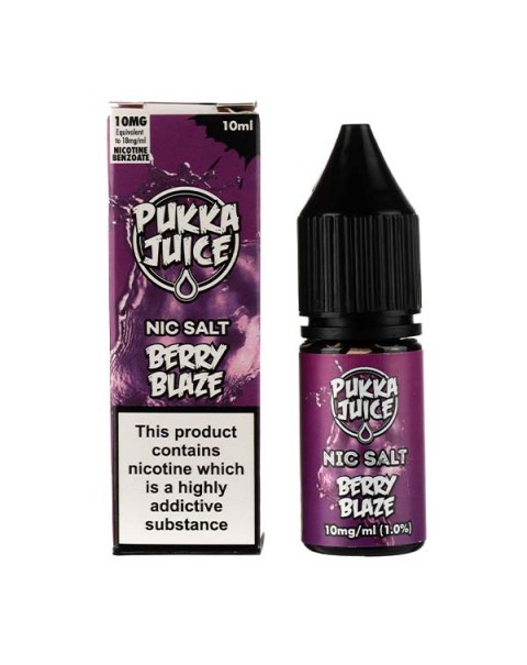 Berry Blaze Nic Salt E-Liquid by Pukka Juice